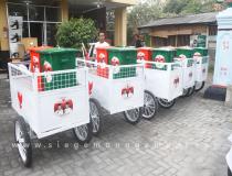 bantuan alat kebersihan untuk pasar 